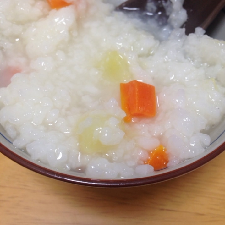 コロコロさつまいも 人参 お粥 レシピ 作り方 By Xmickyx 楽天レシピ